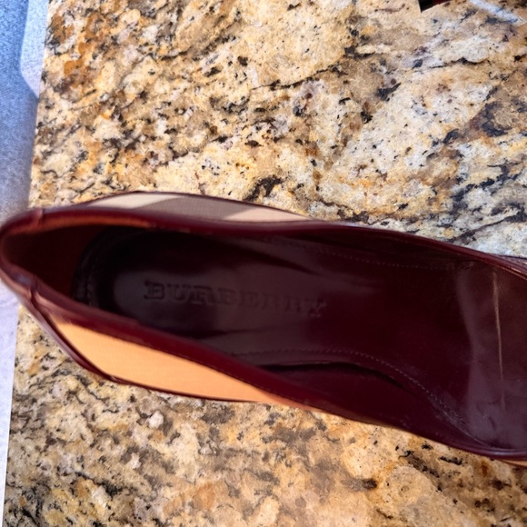 Burberry Open Toe Buckle Pumps - Picture 11 of 11